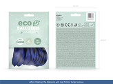 Ballons Eco 30 cm pastel, bleu marine (1 pqt. / 10 pc.)