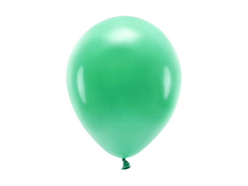 Latexballong ECO – pastell – grön – 26 cm – 10-pack