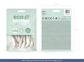 Balony Eco 26cm metalizowane, perłowy (1 op. / 10 szt.)