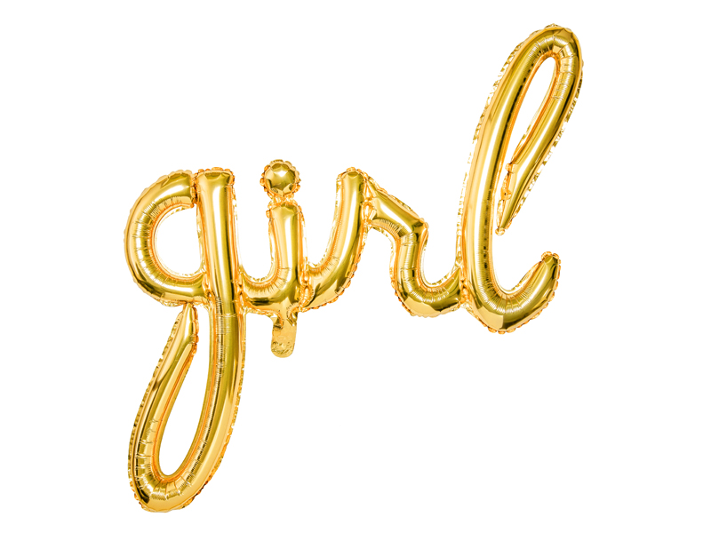 Folieballong – guld – 77x70 cm