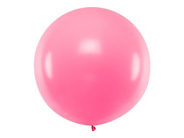 Runder Riesenballon 1m, Pastel Pink