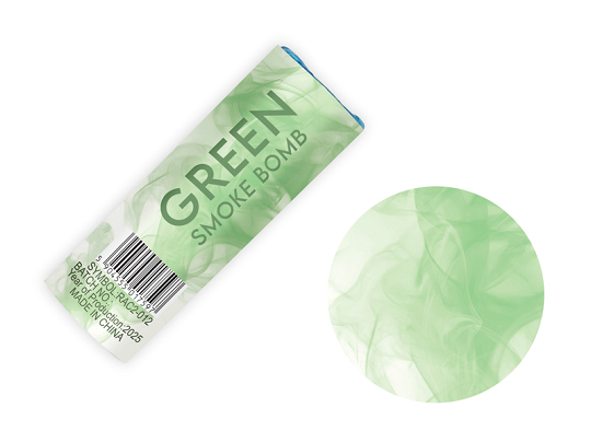 Color Smoke Bomb, 11.5 cm, green (1 pkt / 5 pc.)