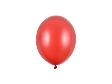 Strong Balloons 12cm, Metallic Poppy Red (1 pkt / 100 pc.)
