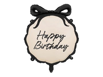 Foil balloon tablet Happy Birthday, 47.5x45 cm, mix