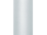 Tiul gładki, szary, 0,30 x 9m