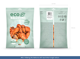 Eco Balloons 30cm metallic, orange (1 pkt / 100 pc.)