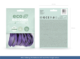 Balony Eco 26cm pastelowe, lawenda (1 op. / 10 szt.)