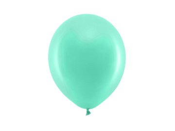 Rainbow Ballons 23cm, pastell, mint (1 VPE / 10 Stk.)