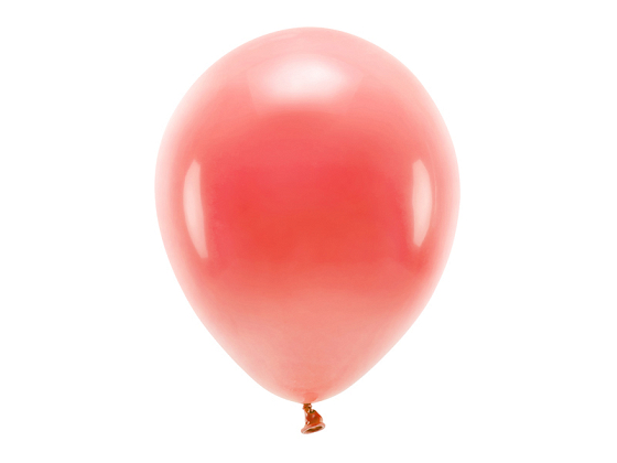 Balony Eco 30cm pastelowe, koralowy (1 op. / 100 szt.)