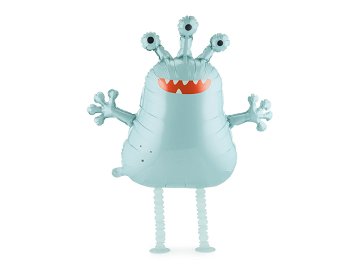 Foil balloon Alien, 58x60 cm, mix