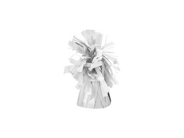 Foil balloon weight, white (1 pkt / 4 pc.)