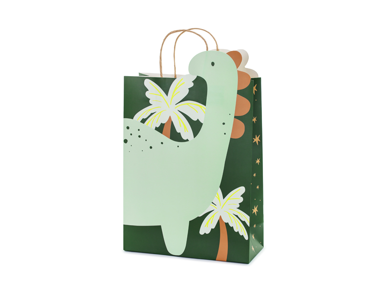 Presentpåse – Dinosaurie – mix – 24x37 cm