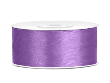 Satin Ribbon, lavender, 25mm/25m (1 pc. / 25 lm)