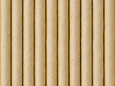 Słomki papierowe, kraft, 19.5cm (1 op. / 250 szt.)