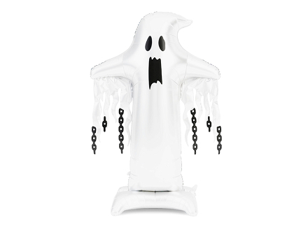 Foil Standing Balloon Ghost XXL, 109x165 cm, white