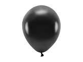Ballons Eco 26 cm métallisés, noir (1 pqt. / 100 pc.)