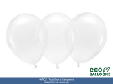 Balony Eco 30cm, transparentny (1 op. / 10 szt.)