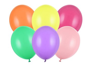 Ballons 30 cm, Mélange Pastel (1 pqt. / 50 pc.)