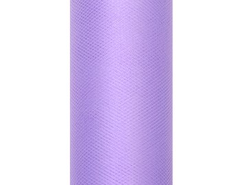Tüll glatt, violett, 0,3 x 9m (1 Stk. / 9 lfm)
