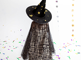 Witch's hat, black