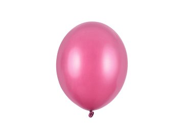 Ballons Strong 23 cm, Rose chaud métallisé (1 pqt. / 100 pc.)