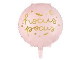 Ballon en aluminium Hocus Pocus, 45 cm, rose