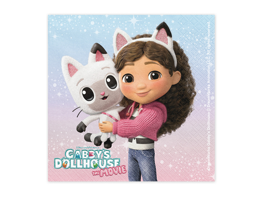 Serwetki Koci Domek Gabi, 33 x 33 cm, mix (1 op. / 20 szt.)