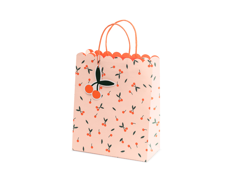 Presentpåse – Körsbär – mix – 32x13 cm