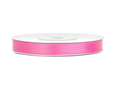Satin Ribbon, pink, 6mm/25m