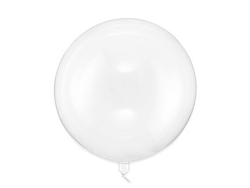 Balon Kula, 40cm, transparentny