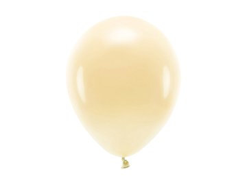 Ballons Eco 26 cm pastel, pêche clair (1 pqt. / 10 pc.)