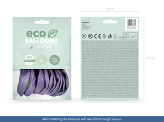 Ballons Eco 30 cm, métallisés, lavande (1 pqt. / 10 pc.)