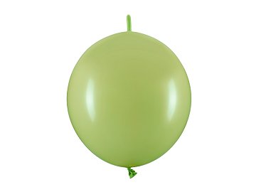 Linking balloons, 33 cm, olive green (1 pkt / 20 pc.)