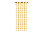 Party curtain - Stars, gold, 100x245cm