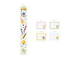 School Stickers, mix (1 pkt / 19 pc.)