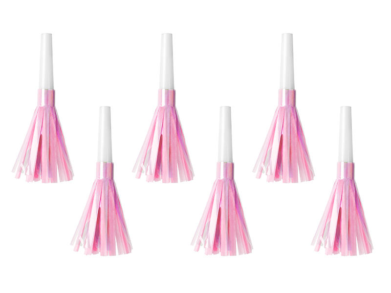 Festhorn – ljusrosa – 6-pack