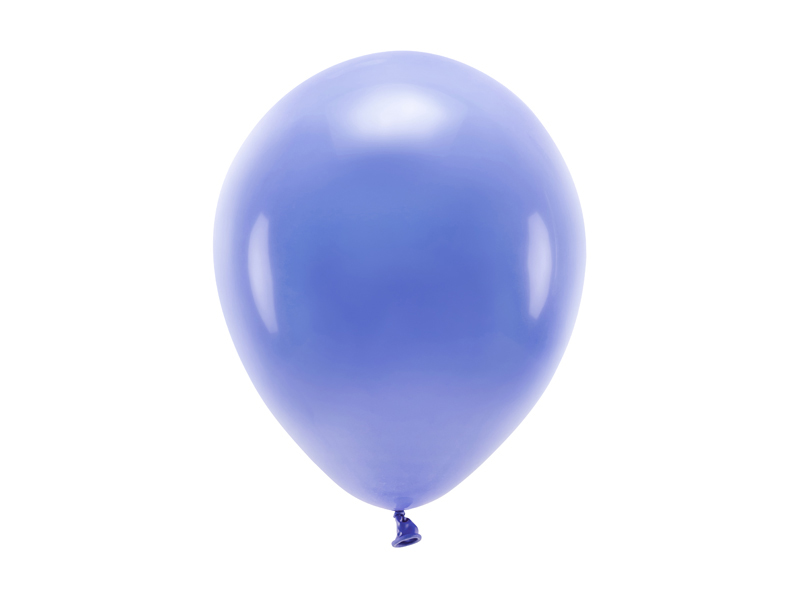 Latexballong ECO – pastell – ultramarinblå – 26 cm – 10-pack