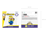 Foil balloon Minion Ron, 53x79 cm, mix