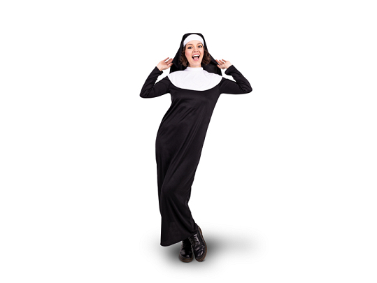 Nun Costume, size M-L