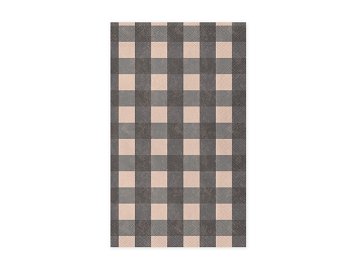 Checkered napkins, 33x40 cm, mix (1 pkt / 20 pc.)