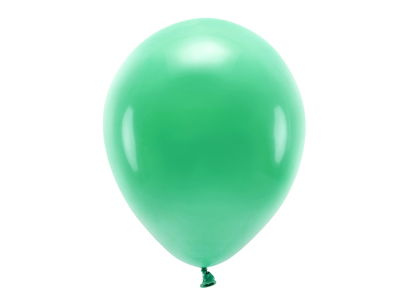Latexballong ECO – pastell – grön – 30 cm – 10-pack