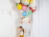 Folienballon Küken, 78.5x64.5 cm, mix