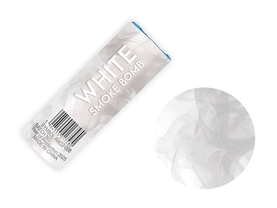 Color Smoke Bomb, 11.5 cm, white (1 pkt / 5 pc.)