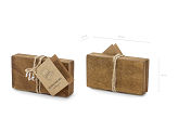 Boîte à bagues en bois, 10x5,5 cm