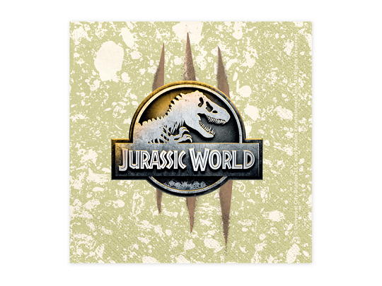 Napkins Jurassic World, 33x33 cm, mix (1 pkt / 20 pc.)