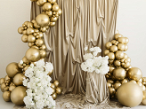 Glossy Ballons 30cm, gold (1 VPE / 50 Stk.)