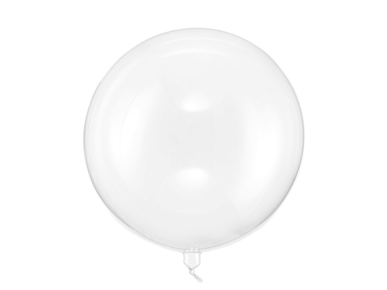 Ballon Bubble, 60 cm, transparent