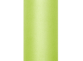 Tulle Plain, light green, 0.3 x 9m