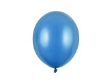 Ballons Strong 27cm, bleu caraïbe métallisé (1 pqt. / 100 pc.)