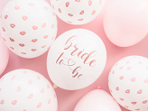 Luftballons 30 cm, Bride to be, Mix (1 VPE / 6 Stk.)